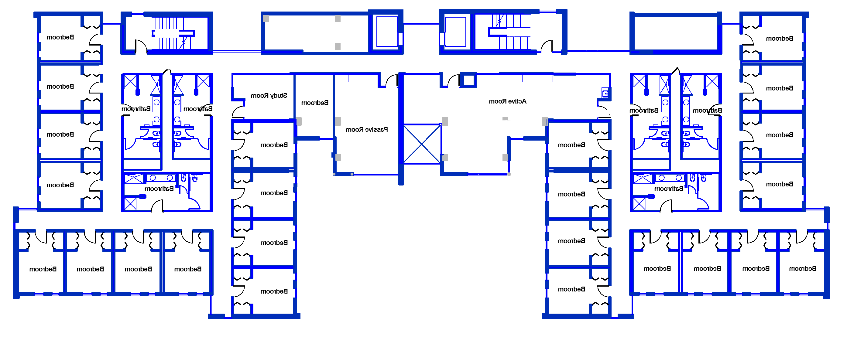 Residence Halls Floor Plan